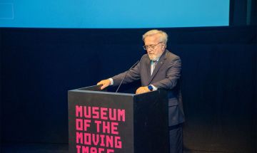 Best-selling author Nicholas Gage discussed Maria Callas' life and legacy at a documentary screening celebrating the legendary opera singer Photo credit: Uptick Multimedia
