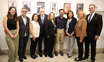 Iphigenia Kanara, Consul General of Greece in New York, hosted an interview with Expo host Thanos Tokakis at the Consulate.