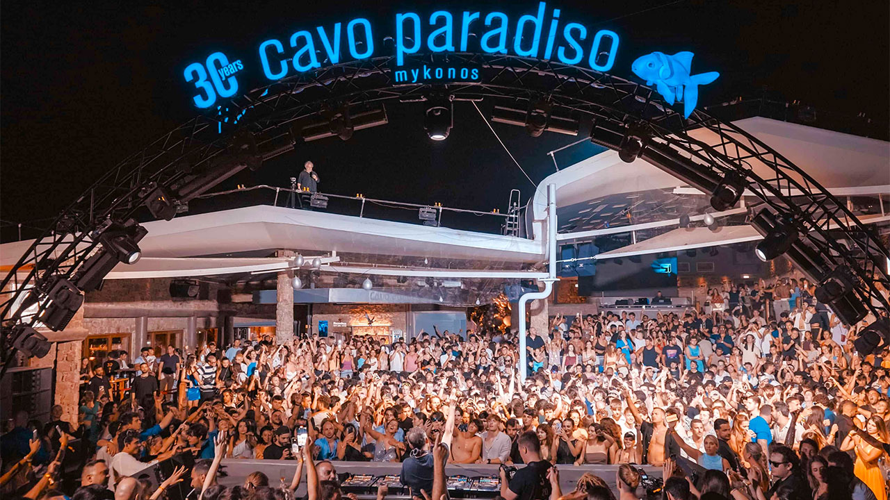 cavo-paradiso-mykonos-v1 Greek Film Expo 2026, Cavo Paradiso Mykonos: 30 Years of History